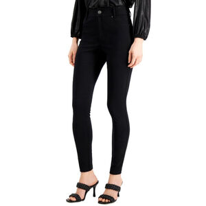 I.N.C. International Concepts Petite High Waisted Curve Black Pants NWT